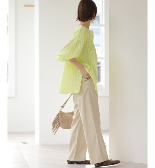 JOURNAL STANDARD relume「リネンフィールタックパンツ」|スラックス|
