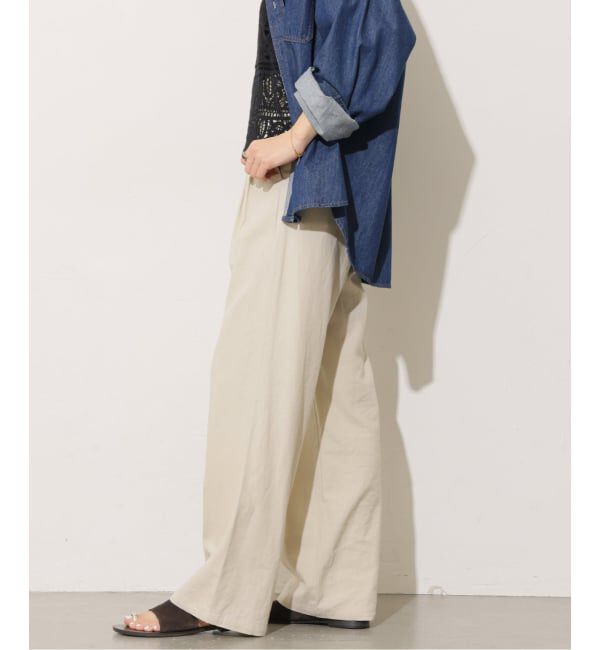 JOURNAL STANDARD relume「リネンフィールタックパンツ」|スラックス|