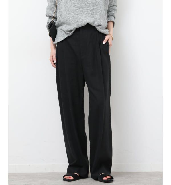 JOURNAL STANDARD relume「リネンフィールタックパンツ」|スラックス|