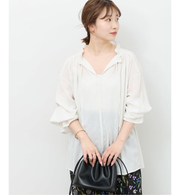 JOURNAL STANDARD relume「メランジフリルブラウス」|シャツ・ブラウス|