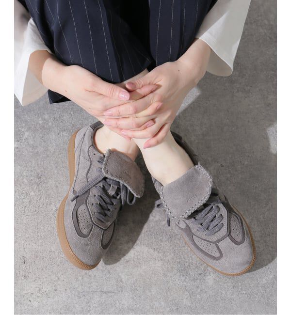 journal standard L'essage「【ALOHAS/アロハス】 Tb.490 Club Suede Dark Grey Leath：スニーカー」|スニーカー|グレーA