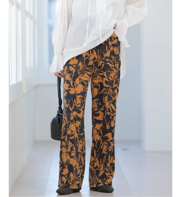 JOURNAL STANDARD relume「《追加》バイカラーリーフプリントパンツ」|その他|