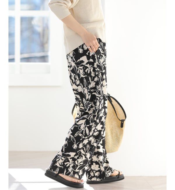 JOURNAL STANDARD relume「《追加》バイカラーリーフプリントパンツ」|その他|