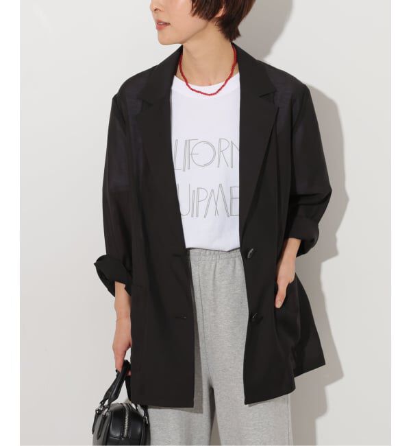 JOURNAL STANDARD relume「《追加2》シングルシアージャケット」|テーラードジャケット|