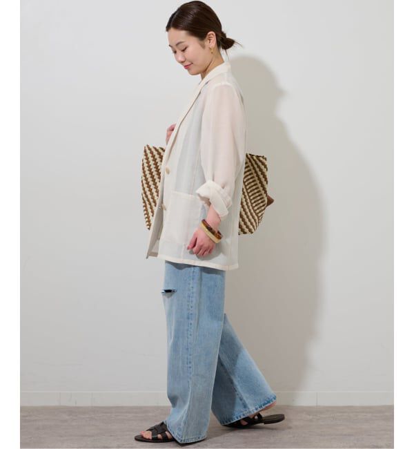 JOURNAL STANDARD relume「《追加2》シングルシアージャケット」|テーラードジャケット|