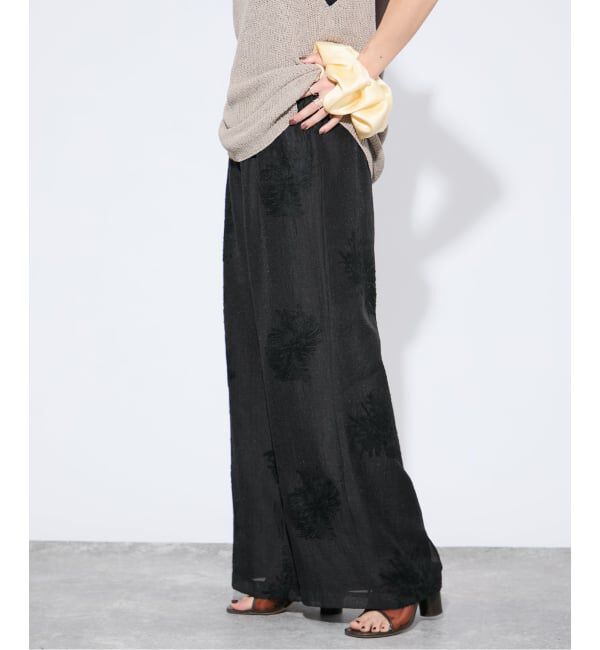 JOURNAL STANDARD「《追加予約3》シアーレースレイヤードパンツ」|その他|ブラック