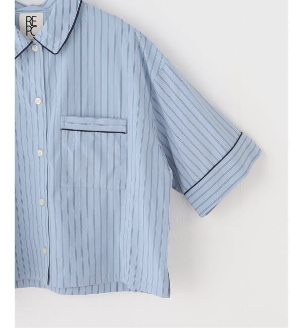 JOURNAL STANDARD relume「パイピングストライプシャツ」|シャツ・ブラウス|