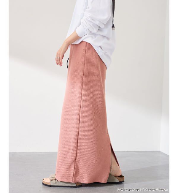 FRAMeWORK「≪追加≫ワッフルストレートスカート」|スカート|