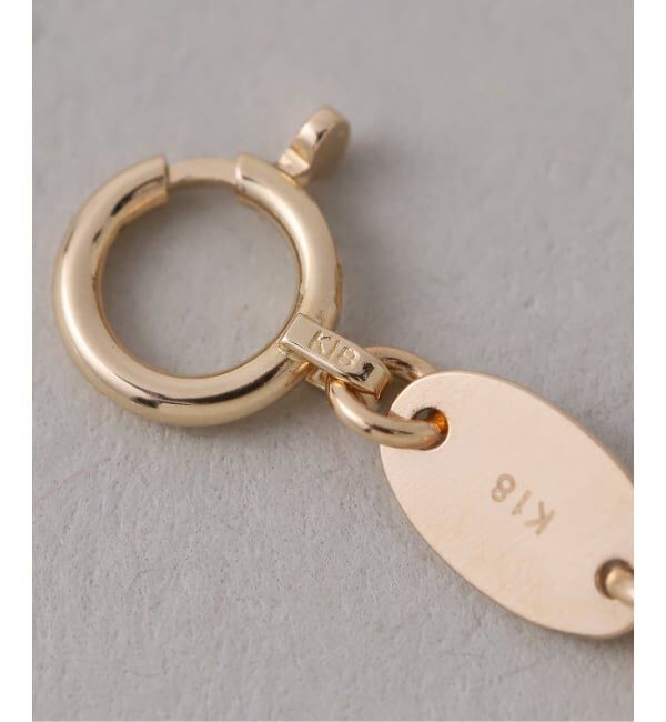 Lilas by Spick&Span「オーバルチェーンネックレス K18」|ネックレス|