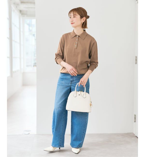 Spick and Span「Emil cotoni ポロシャツニット」|ニット・セーター|