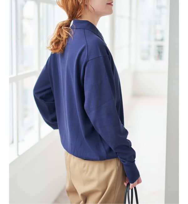 Spick and Span「Emil cotoni ポロシャツニット」|ニット・セーター|