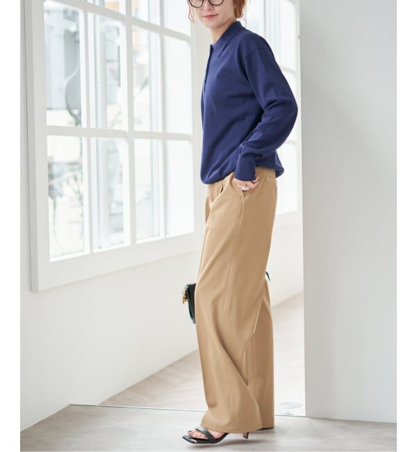 Spick and Span「Emil cotoni ポロシャツニット」|ニット・セーター|