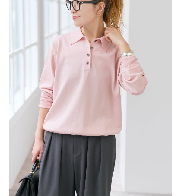 Spick and Span「Emil cotoni ポロシャツニット」|ニット・セーター|