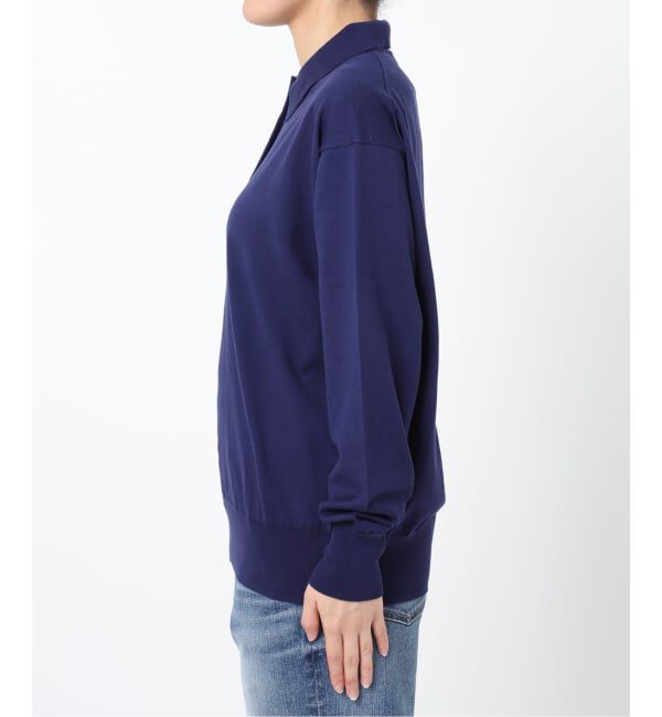 Spick and Span「Emil cotoni ポロシャツニット」|ニット・セーター|