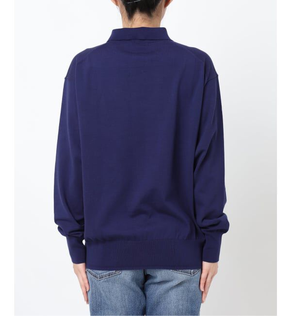 Spick and Span「Emil cotoni ポロシャツニット」|ニット・セーター|