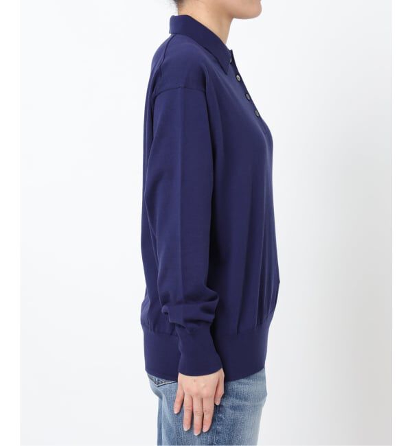 Spick and Span「Emil cotoni ポロシャツニット」|ニット・セーター|