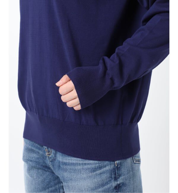 Spick and Span「Emil cotoni ポロシャツニット」|ニット・セーター|