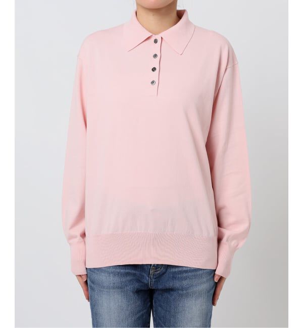 Spick and Span「Emil cotoni ポロシャツニット」|ニット・セーター|