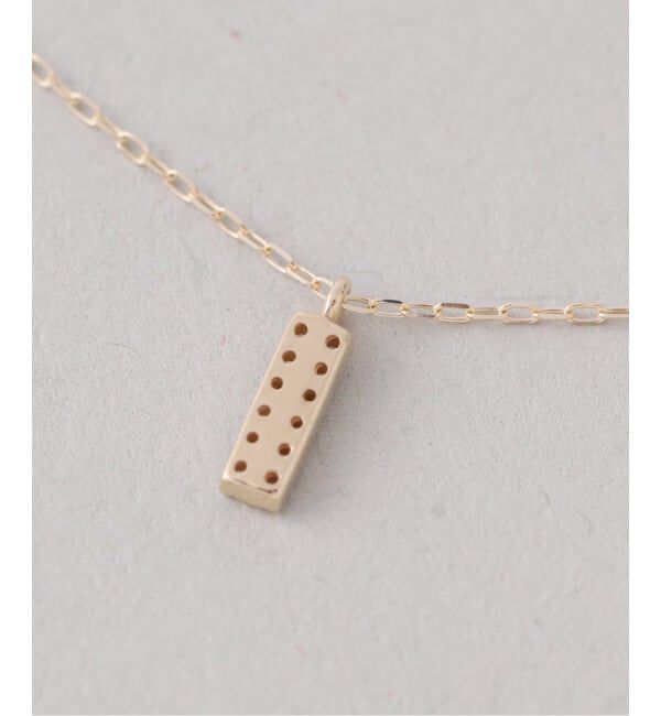 Lilas by Spick&Span「プチダイヤバーネックレス K10」|ネックレス|