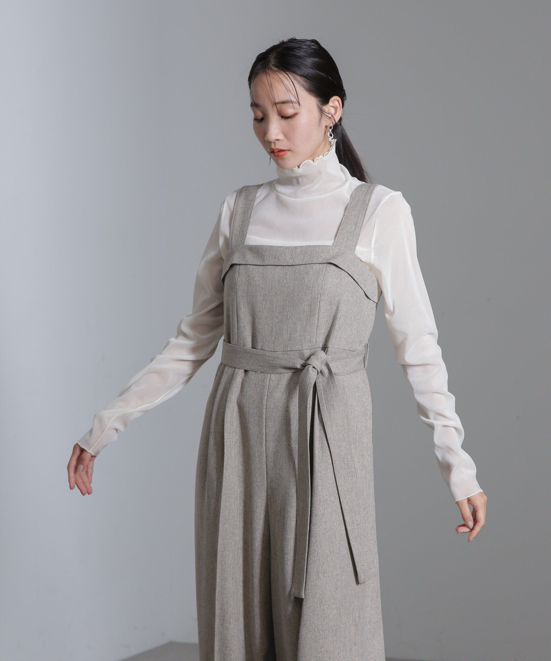 nano･universe「ベロアチュールタートルプルオーバー」|Tシャツ・カットソー|