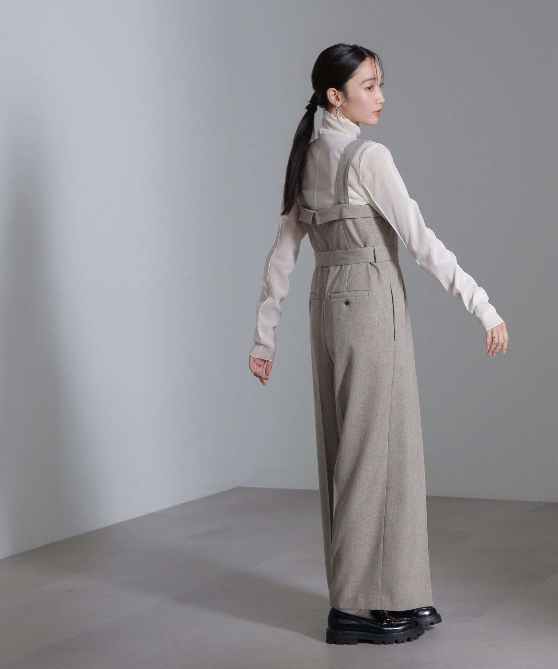 nano･universe「ベロアチュールタートルプルオーバー」|Tシャツ・カットソー|