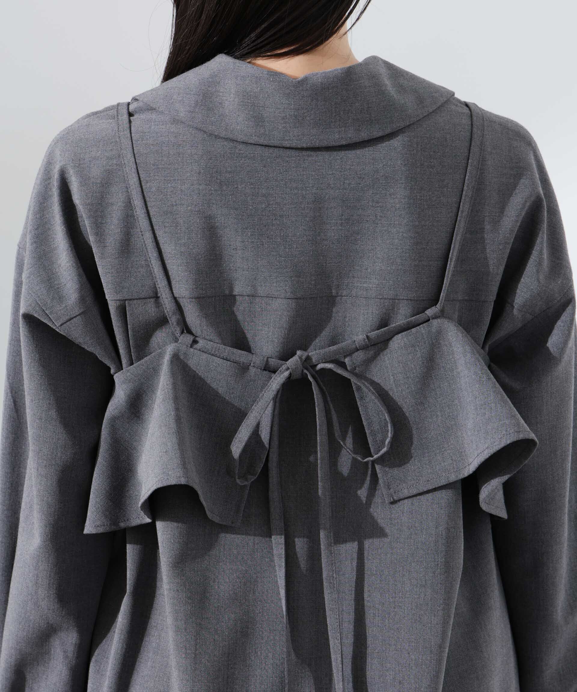 nano･universe「キャミソールビスチェ＋スキッパーワンピースSET」|ワンピース|