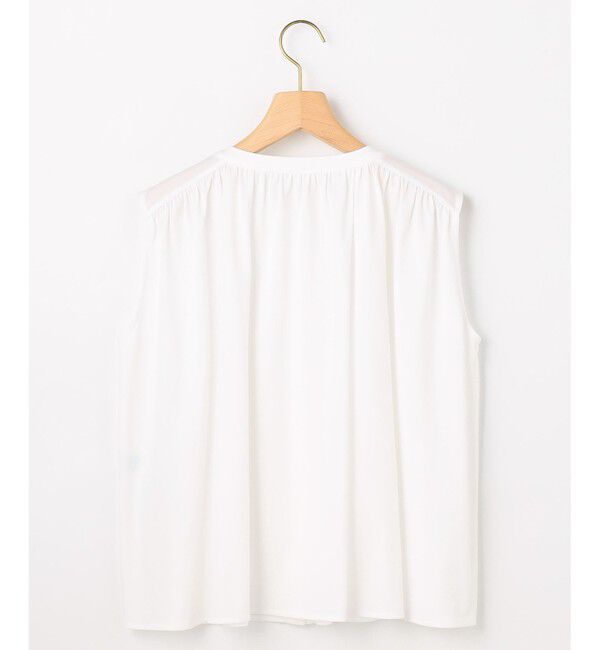 組曲「【WEB限定】トリコットジャージー ギャザー カットソー」|Tシャツ・カットソー|