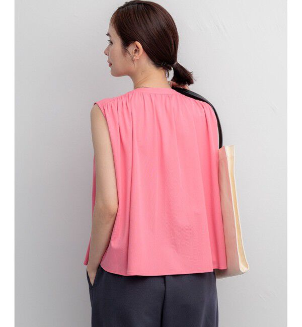 組曲「【WEB限定】トリコットジャージー ギャザー カットソー」|Tシャツ・カットソー|