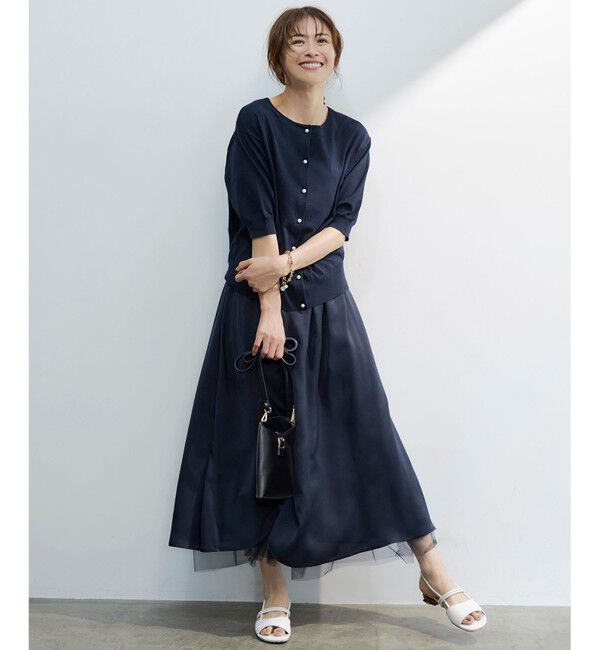 自由区「【WEB限定・マルチウェイ・洗える】リバーシブルスカートセットアップ ワンピース」|スーツ|