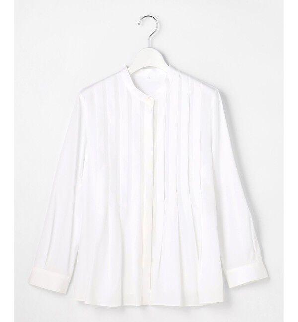 自由区「【カタログ掲載】ドレープブロードタック ブラウス」|シャツ・ブラウス|