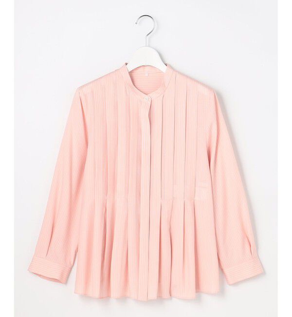 自由区「【カタログ掲載】ドレープブロードタック ブラウス」|シャツ・ブラウス|