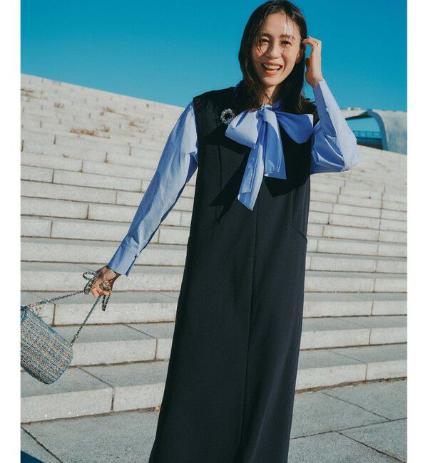 23区「GIOLICAツイード シリンダー ショルダーバッグ」|ショルダー・メッセンジャー|