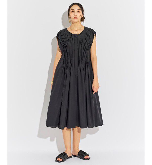 BEIGE,「LUCILLE / Aラインドレス」|ワンピース|