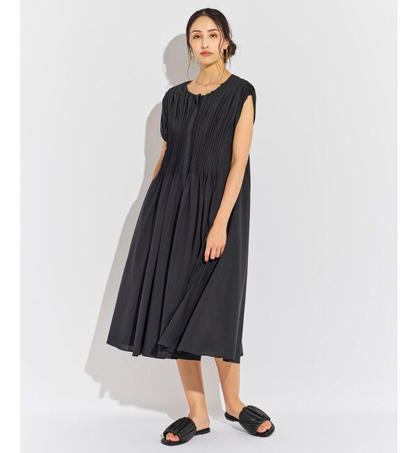 BEIGE,「LUCILLE / Aラインドレス」|ワンピース|