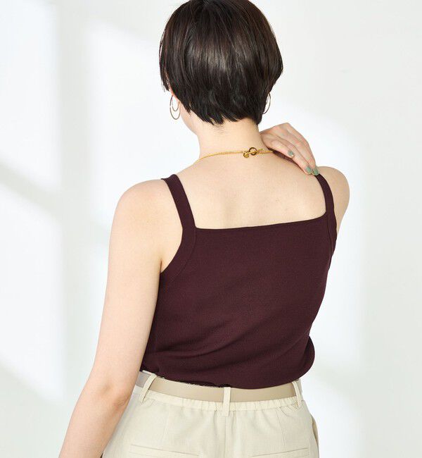 NOLLEY'S「《手洗い可能》総針オトナタンクトップ」|タンクトップ|