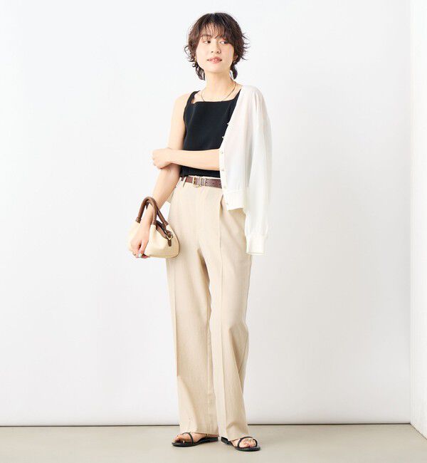 NOLLEY'S「《手洗い可能》総針オトナタンクトップ」|タンクトップ|