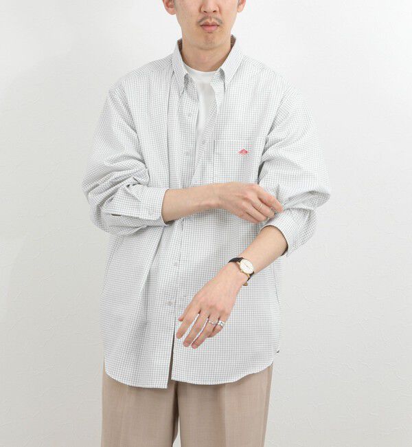 NOLLEY'S goodman「【DANTON/ダントン】DT-B0293POD DOT BUTTON B.D. SHIRT LS 26SS」|シャツ・ブラウス|