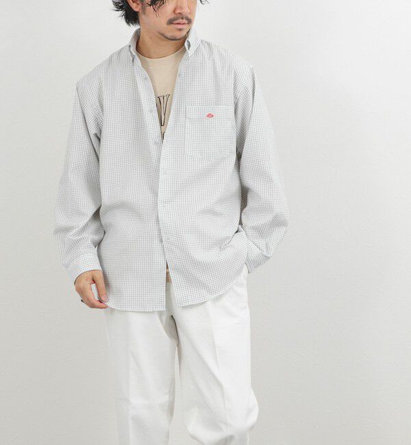 NOLLEY'S goodman「【DANTON/ダントン】DT-B0293POD DOT BUTTON B.D. SHIRT LS 26SS」|シャツ・ブラウス|