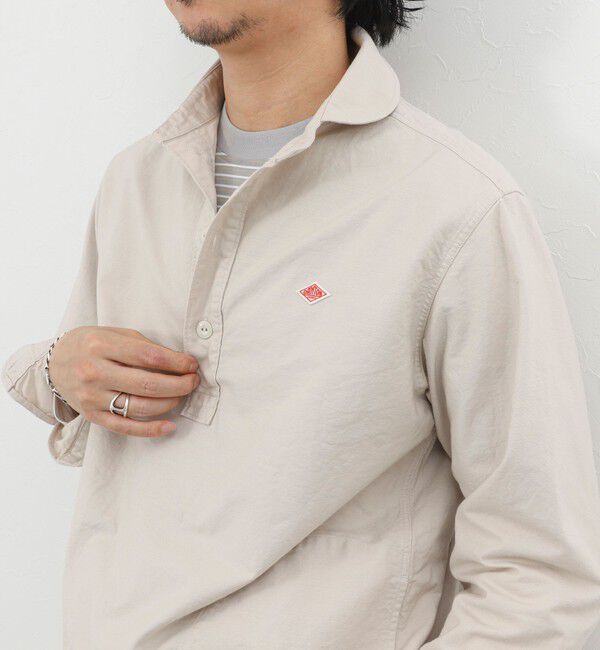 NOLLEY'S goodman「【DANTON/ダントン】DT-B0282SOX ROUND COLLAR P.O SHIRT LS 26SS」|シャツ・ブラウス|