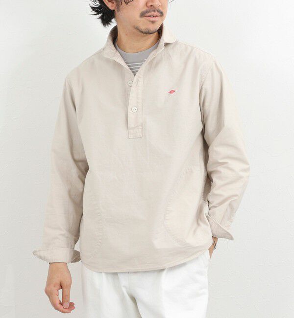 NOLLEY'S goodman「【DANTON/ダントン】DT-B0282SOX ROUND COLLAR P.O SHIRT LS 26SS」|シャツ・ブラウス|