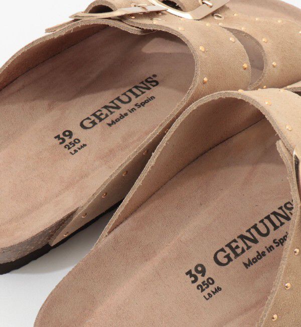 NOLLEY'S「【GENUINS/ジェニンズ】　スエードスタッズベルトサンダル」|サンダル|