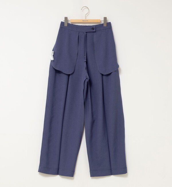 NOLLEY'S「ウォッシャブルラップ風ワイドパンツ」|その他|