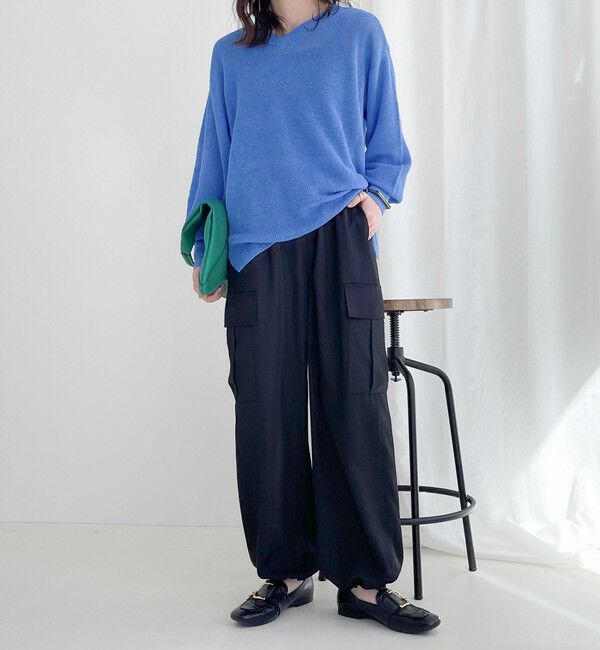 fredy emue「ブライトツイルイージーベイカーパンツ」|カーゴ|