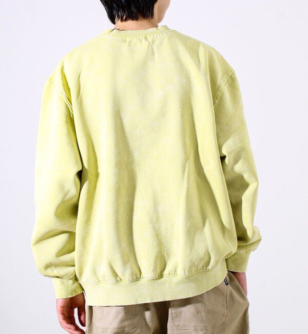 GLOSTER「【雪の色ムラ】カラフルスノーパウダー裏起毛スウェット」|スウェット・ジャージ|