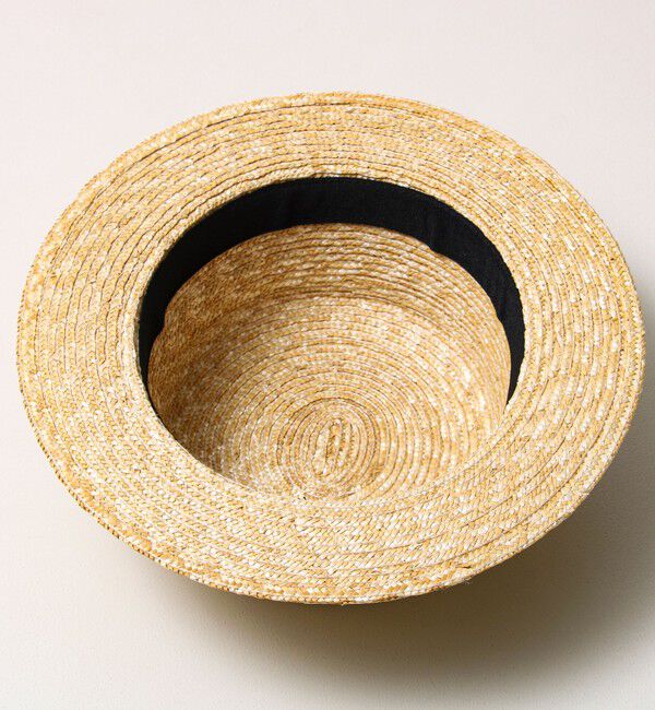 GLOSTER「【夏の定番クラシック】STRAW BOATHER HAT カンカン帽」|ハット|