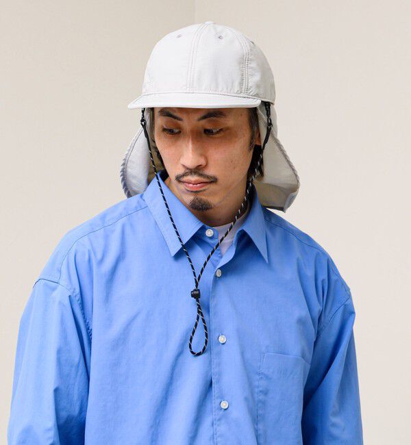 GLOSTER「【シェイド着脱で2WAY】NYLON SHADE CAP」|キャップ・キャスケット|