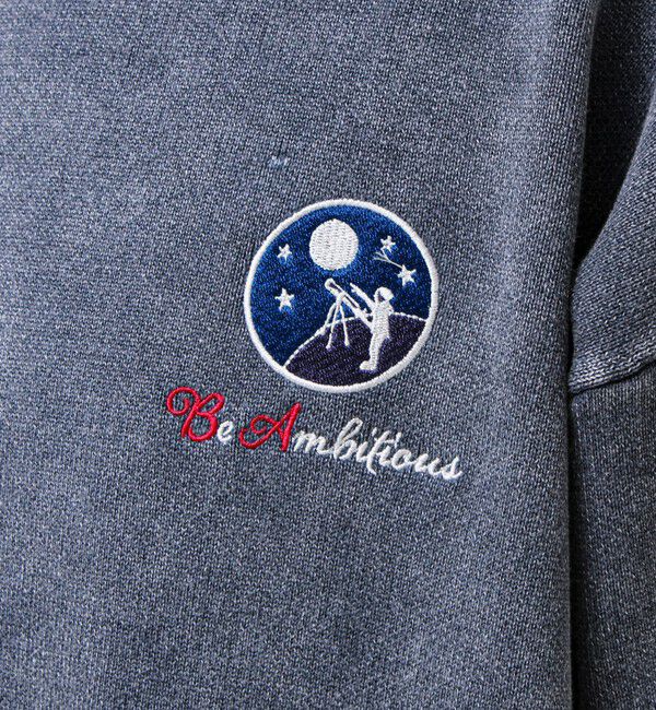 GLOSTER「【BOYエンブレム刺繍】Wフェイス フェードプルオーバーニット」|ニット・セーター|