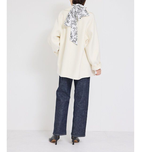 ROPE「ハンドフラワーバックタイブラウス/セットアップ対応」|シャツ・ブラウス|