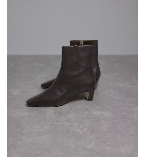 ROPE「イタリアンレザーショートブーツ」|ロングブーツ|