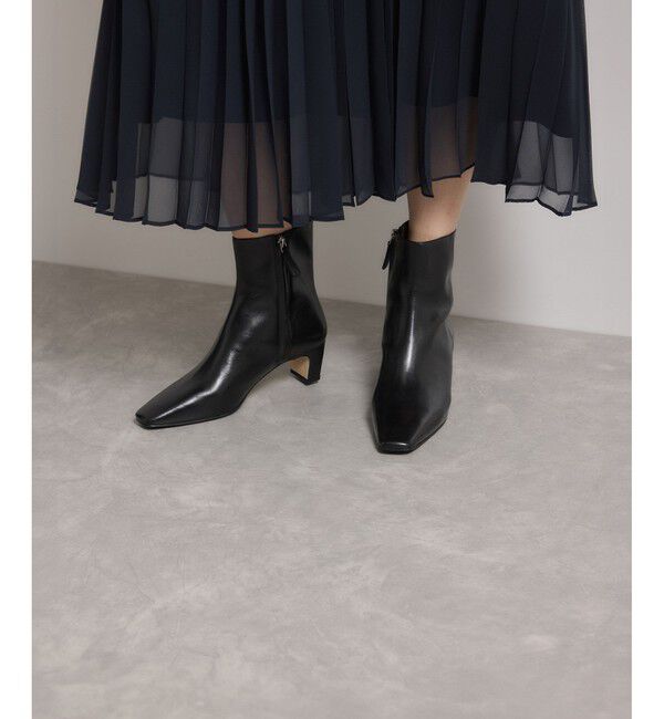 ROPE「イタリアンレザーショートブーツ」|ロングブーツ|